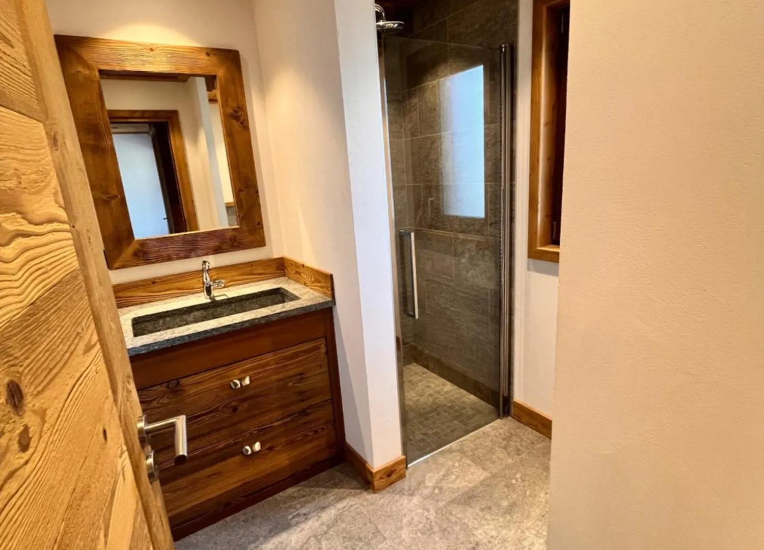 Appartement 4 A La Ferme Des Lanches Au Praz Courchevel Lägenhet